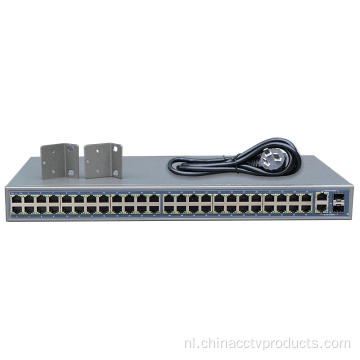 48Port 10/100Mbps Beste stroom boven Ethernet Poe -schakelaar